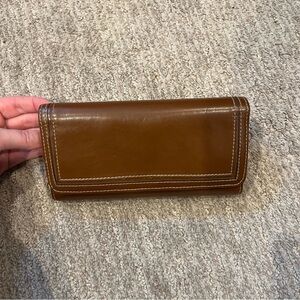 Brand New Brown Faux Leather Wallet from 2007